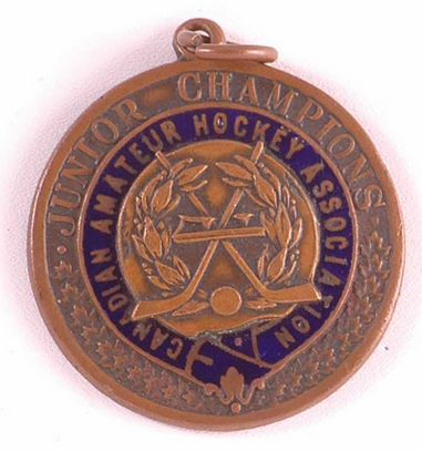Western Canadian Junior Hockey Champions Medal 1929 