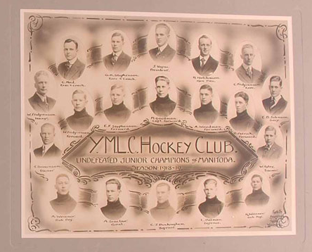 Young Men's Lutheran Club - Junior Champions of Manitoba 1919