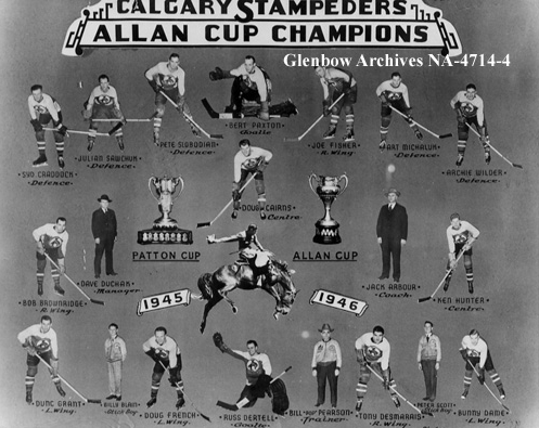 Calgary Stampeders - Allan Cup Champions 1946