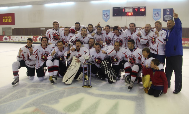 Rishon Ice Devils Hockey Team  Israeli Ice Hockey Champions 2013
