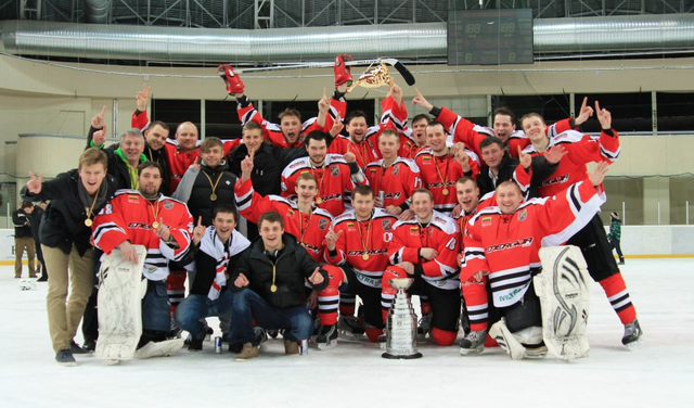 SC Energija Elektrénai - Lithuania Hockey League Champions 2013