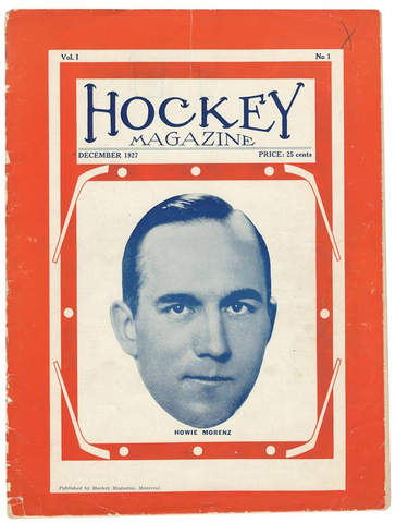 Hockey Magazine 1st Issue - December 1927 - Volume 1 - No 1