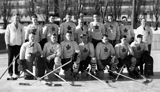 Team Canada / Port Arthur Bear Cats - 1936 Winter Olympics