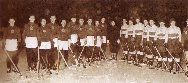 1st International Ice Hockey Victory for Finland vs Estonia 1937