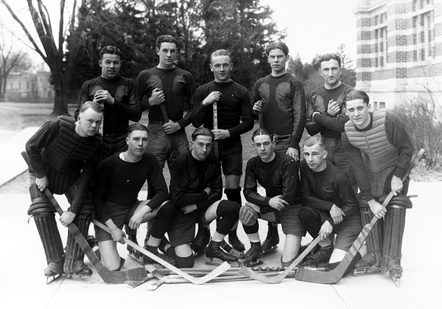 Michigan State University Mens Ice Hockey Team - 1930