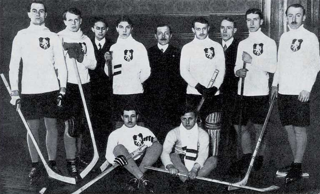 Bohemia / Czechoslovakia National Ice Hockey Team 1911