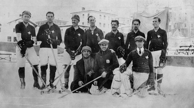 Switzerland Ice Hockey Team - European Champions 1926