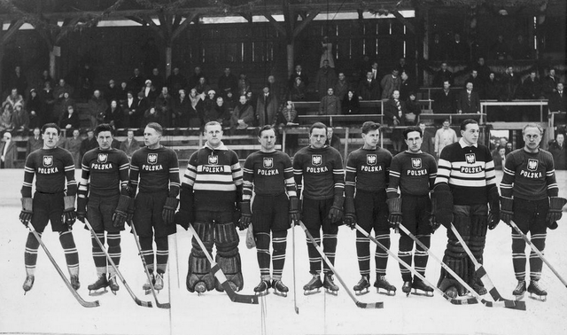 Poland Men's National Ice Hockey Team Krynica-Zdrój, Poland 1931