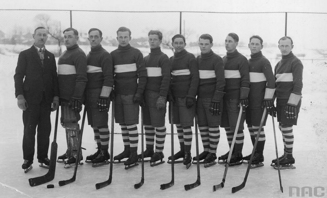 Fablok Chrzanów Drużyna Hokej 1935