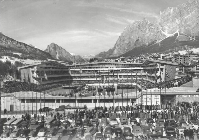 1956 Winter Olympics Ice Hockey Stadium - Cortina d'Ampezzo