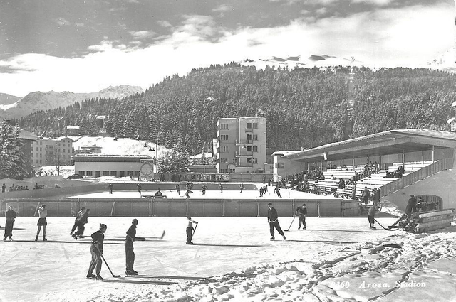 Arosa Stadion - EHC Arosa - Graubünden,  Switzerland - 1960s