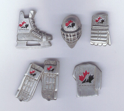 Team Canada Hockey Pins - 1998 Nagano Winter Olympics