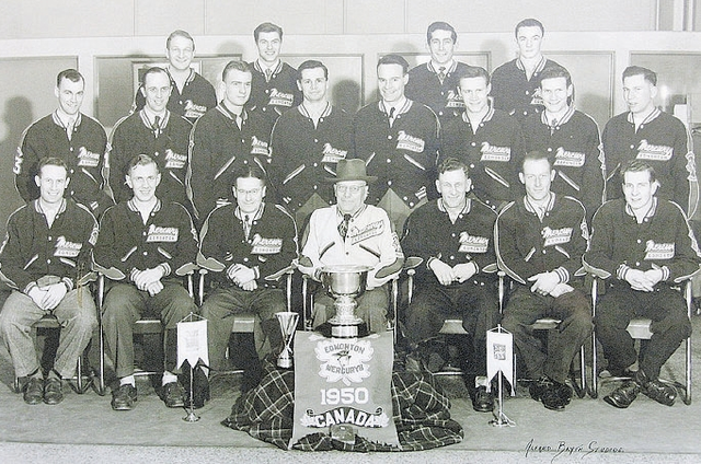 1950 Edmonton Mercurys World Championship Medal and Memorabilia