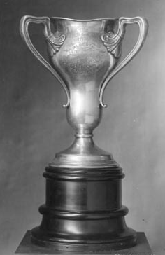 D E Black Trophy Alberta Amateur Hockey Championship Trophy 1919