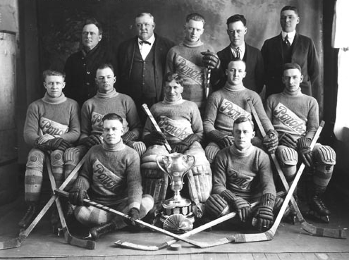 Ponoka HC - Alberta Intermediate Amateur Hockey Champions 1925