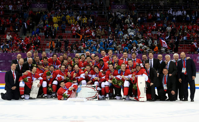 Team Canada 2014 Winter Olympics Ice Hockey Gold Medal Champions