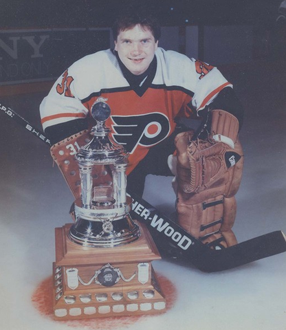 Pelle Lindbergh 1985 Vézina Trophy Winner - Philadelphia Flyers