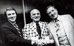 USA Hockey Legends Herb Brooks, John Mariucci and Bob Johnson