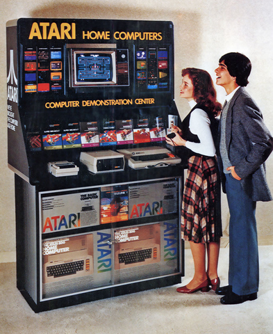 Atari Home Computer Demonstration Center Atari 2600  Early 1980s