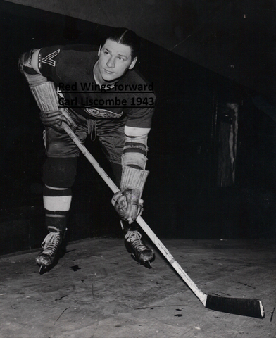 Carl Liscombe - Detroit Red Wings 1943
