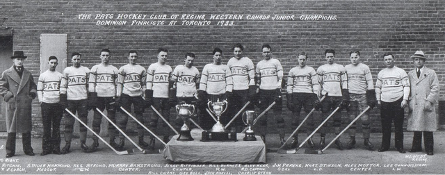 Regina Pats - Abbott Cup Champions 1933
