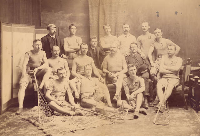 Vancouver Lacrosse Club - Alhambra Cup Champions 1889