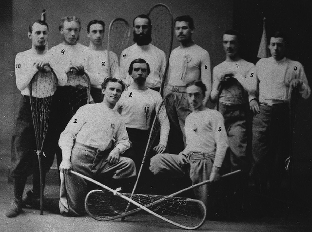 Montreal Lacrosse Club - Champions of Canada 1866