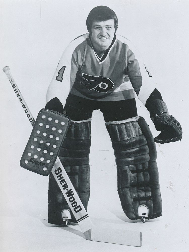 Mitchell & Ness Philadelphia Flyers Bernie Parent #1 '74 Blue Line