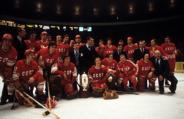 USSR / Soviet National Hockey Team - 1979 Challenge Cup Winners
