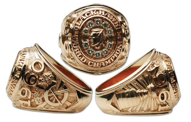 Chicago BlackHawks Stanley Cup Ring 1961