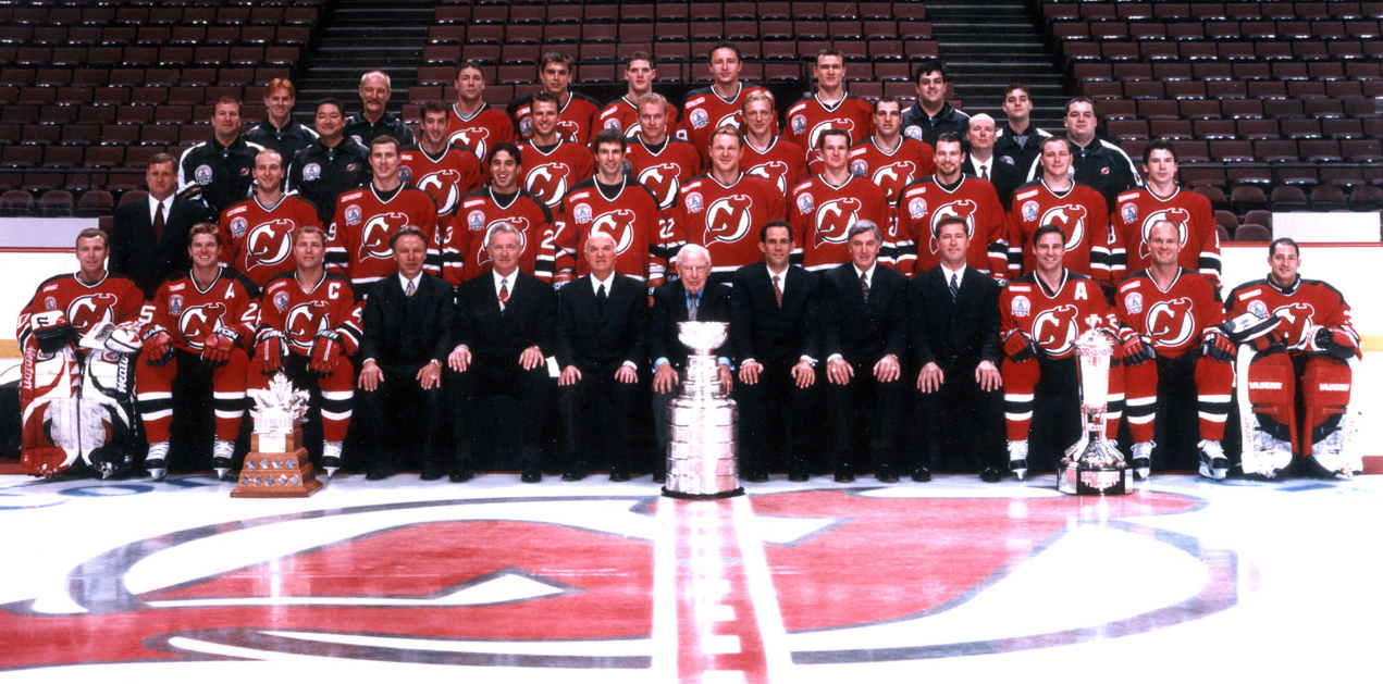 2000 NEW JERSEY DEVILS STANLEY CUP CHAMPIONS 8X10 TEAM PHOTO NHL HOCKEY HOF