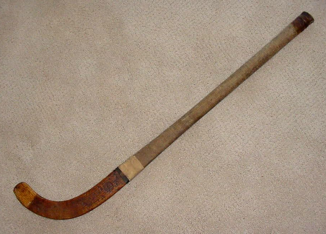 Antique Spalding Field Hockey Stick - Club Applebee Model 1920s 