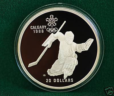 Hockey Coin 1986 1b