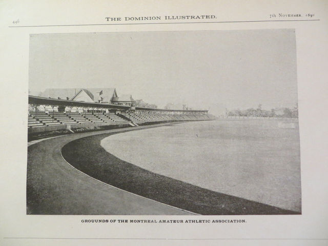 M.A.A.A. / Montreal Amateur Athletic Association Grounds 1891