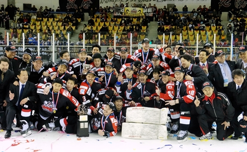 Nippon Paper Cranes - Asia League Ice Hockey Champions 2014