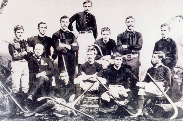 Antique Ireland Field Hockey - High School First XI 1893