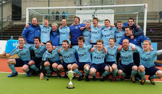 Monkstown Hockey Club 1st XI - Irish Senior Cup Champions 2013
