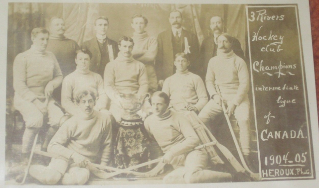 3 Rivers Hockey Club Champions Intermediate Ligue of Canada 1905