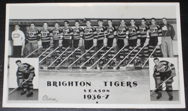 Brighton Tigers Team Photo - English National League 1936