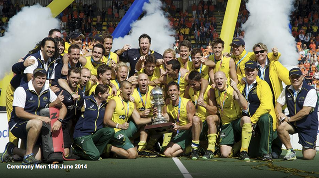 Australia Kookaburras - Field Hockey World Cup Champions 2014