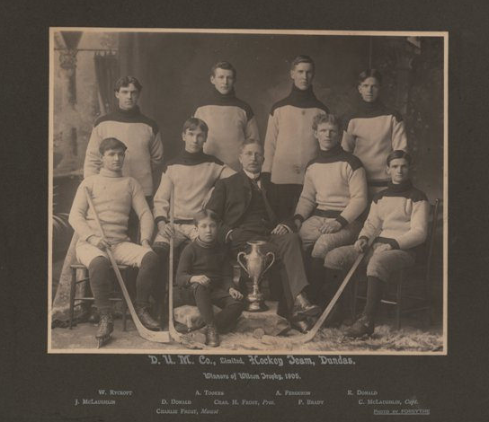 D. U. M. Co. Limited Hockey Team - Wilson Trophy Champions 1905