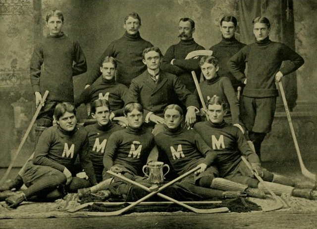University of Maryland 1898 Northhampton Hockey Trophy Champions