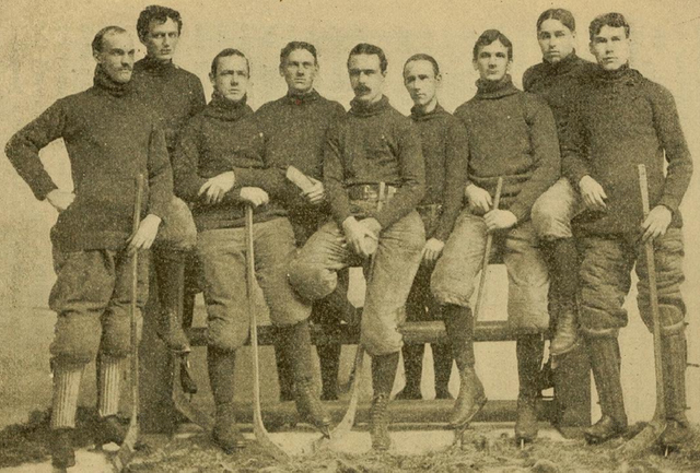 Yale University Ice Hockey Team 1897