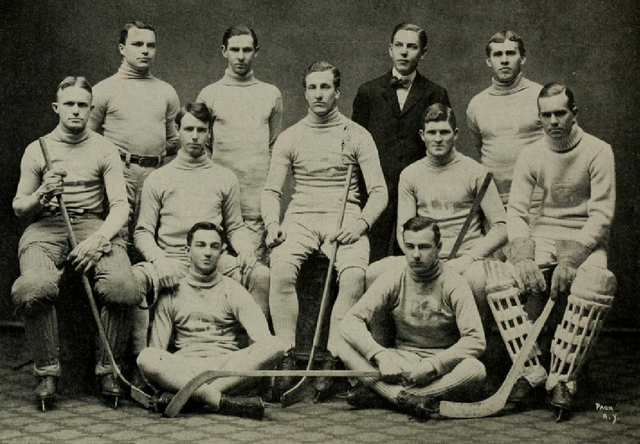 Columbia University Hockey Team 1906