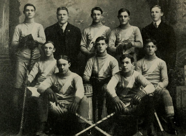 Hancock Amateur Hockey Team - Champions of Michigan 1906