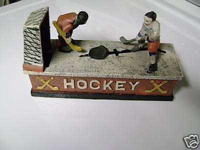 Hockey Coin Bank 1