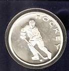 Hockey Coins 1 Sterling Silver 