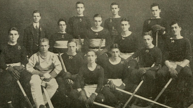 Harvard University Hockey Team 1914