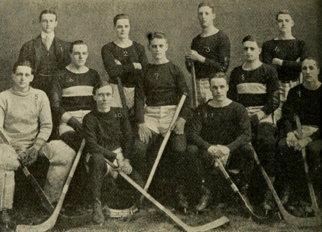 Harvard University Hockey Team 1912