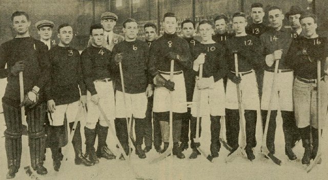 Syracuse University Hockey Team 1912